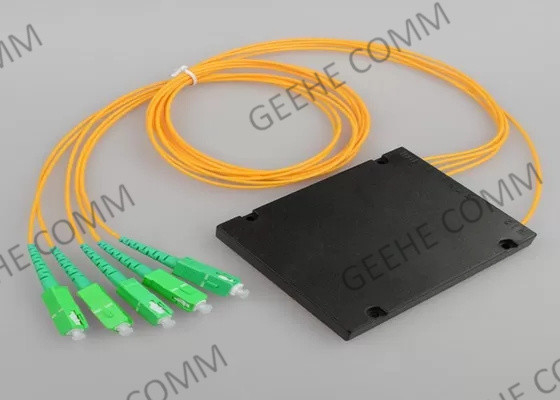 Sc optique RPA de cassette de diviseur de fibre de PLC 1x4