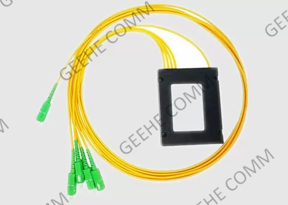 Sc optique RPA de cassette de diviseur de fibre de PLC 1x4