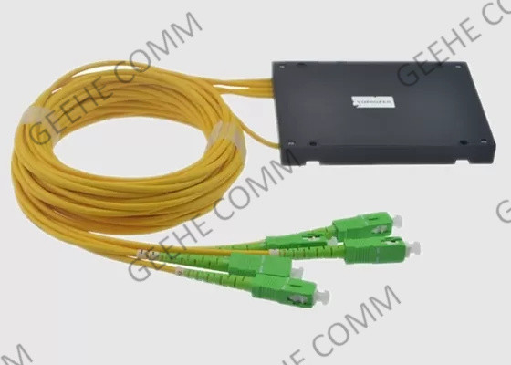 Sc optique RPA de cassette de diviseur de fibre de PLC 1x4