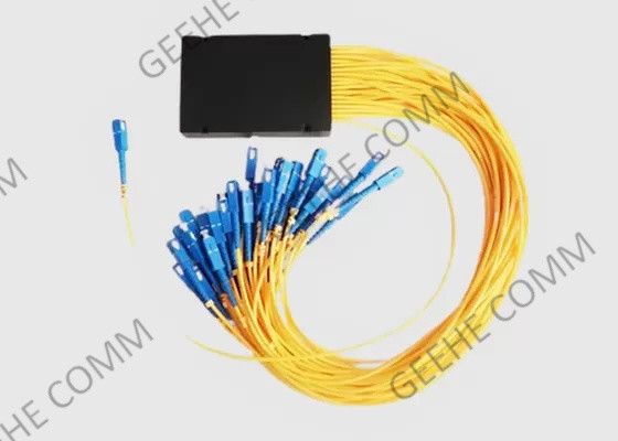 Splitter de câble en fibre de PLC SC/UPC 900UM 1.5M ABS Box Optic Splitter