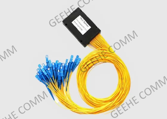 Splitter de câble en fibre de PLC SC/UPC 900UM 1.5M ABS Box Optic Splitter