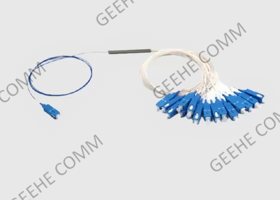 Type diviseur optique 1×6 1×8 de Blockless de fibre de PLC de Sc UPC de Mini Mode