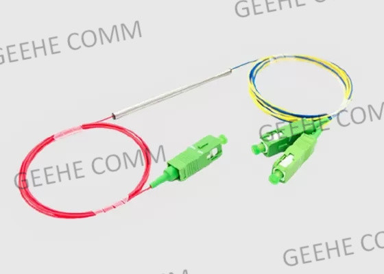 50/50 double diviseur 1310nm 1550nm de coupleur de fibre de Sc de la fenêtre 1×2