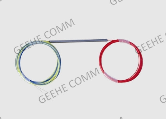 Fibre nue 250μm du tube FBT de diviseur en acier unimodal de coupleur aucun connecteur 1x3
