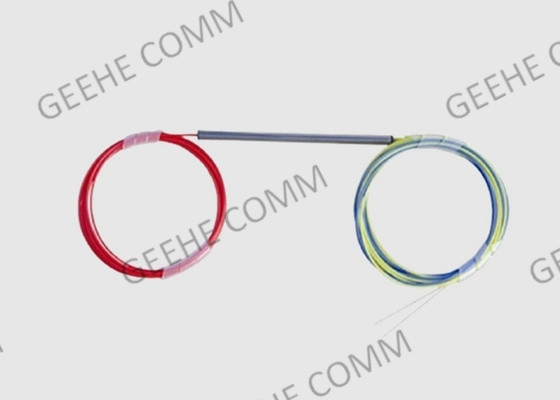Fibre nue 250μm du tube FBT de diviseur en acier unimodal de coupleur aucun connecteur 1x3
