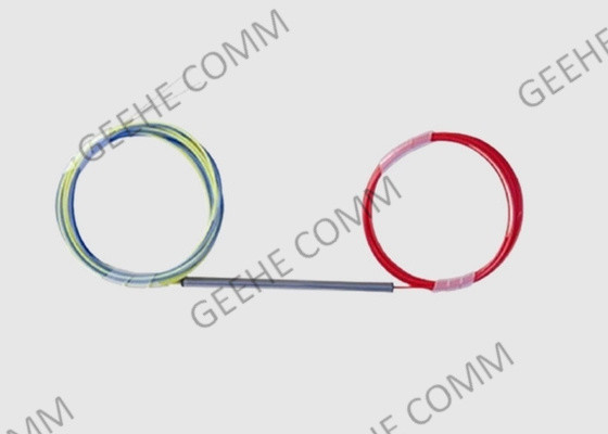 Fibre nue 250μm du tube FBT de diviseur en acier unimodal de coupleur aucun connecteur 1x3