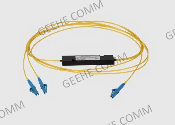 coupleur de la fibre 1X2/diviseur fondus à plusieurs modes de fonctionnement 3.0mm avec des connecteurs de SC/APC