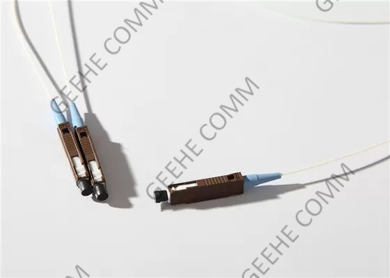 1 coupleur à plusieurs modes de fonctionnement de câble optique de fibre de ×2 MU 50/125