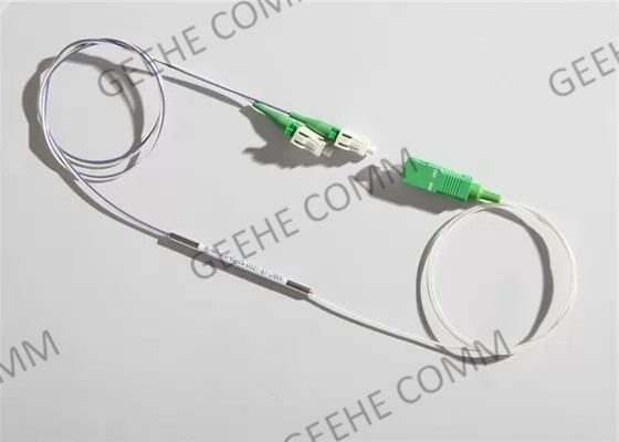 1× 2 coupleur de câble optique de fibre du mode unitaire 30/70 Y