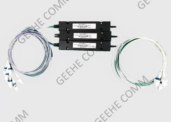 Coupleur de accouplement de la ration LC/PC 1×3 FBT du fabricant 850nm millimètre 2/98 final pour GPON
