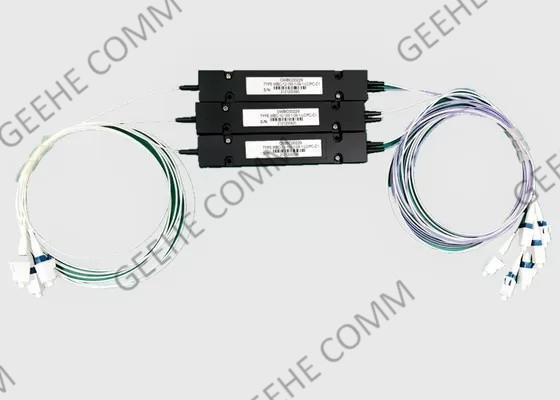 Coupleur de accouplement de la ration LC/PC 1×3 FBT du fabricant 850nm millimètre 2/98 final pour GPON