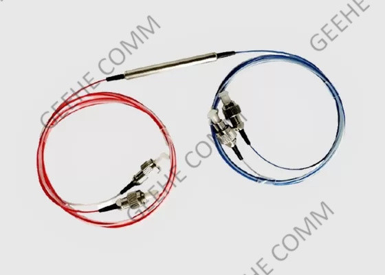 Le diviseur du mode unitaire 2X2 FC/APC FBT conjuguent fibre de la fenêtre 0.9mm avec le tube lâche