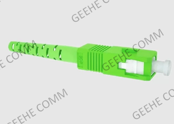 Connecteur recto à plusieurs modes de fonctionnement de fibre de Sc UPC de 0.9mm