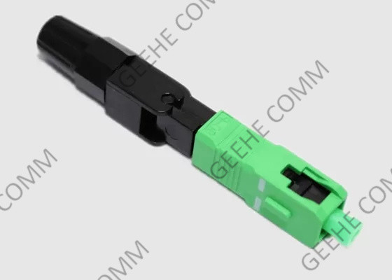 Connecteur optique rapide standard de fibre de PC de Sc du mode unitaire 3.0mm