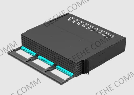 bâti de support 2U MPO au tableau de connexions du noyau HD de LC 288