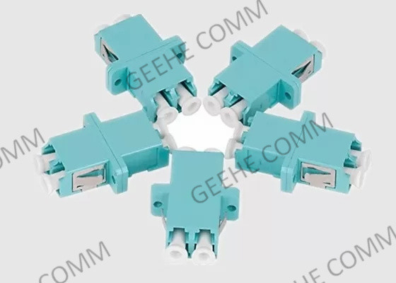 PC de LC à plusieurs modes de fonctionnement/UPC OM3 Aqua Fiber Optic Cable Adapter