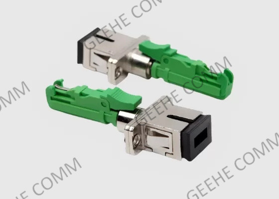 E2000/APC à l'adaptateur recto hybride de câble optique de la fibre E2000 de SM de SC/UPC