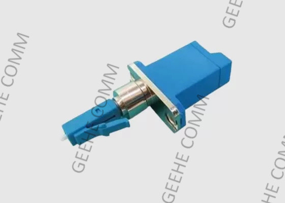 Convertisseur hybride masculin femelle unitaire optique du mode E2000 LC d'adaptateur de fibre