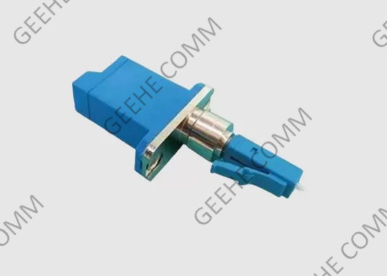 Convertisseur hybride masculin femelle unitaire optique du mode E2000 LC d'adaptateur de fibre