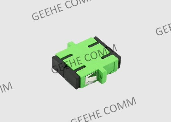 Adaptateur vert en plastique de cloison étanche de Sc RPA de duplex multi de mode avec des brides