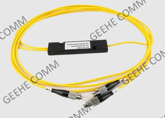le combinateur à large bande de WDM 980/1550nm a rendu les coupleurs à large bande robustes
