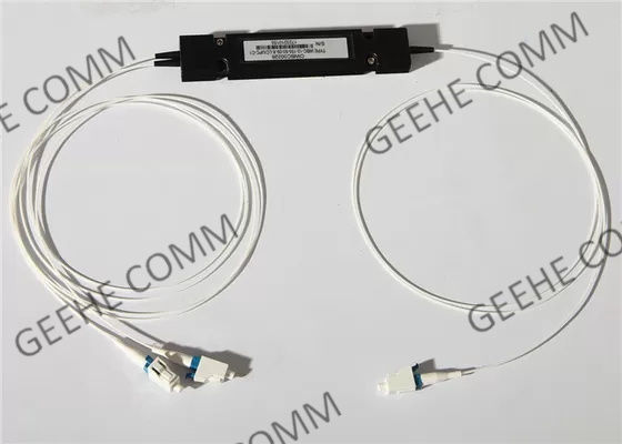 Coupleur optique de WDM de fibre de la fibre 1×2 du mode unitaire 1550nm P.M.