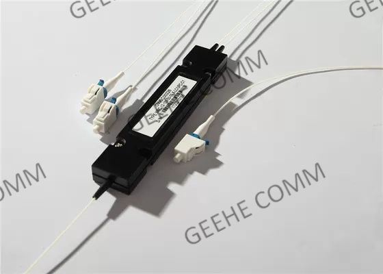 50/50 coupleur de fibre du mode unitaire 1×2 155nm P.M.