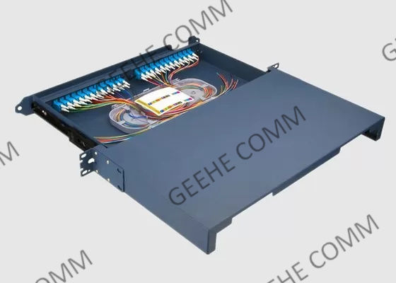 12 tableau de connexions de fibre optique gauche de SC/UPC LC/UPC