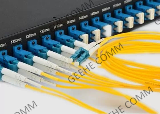 12 tableau de connexions de fibre optique gauche de SC/UPC LC/UPC