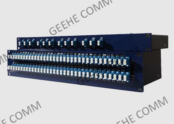 19 tableau de connexions duplex gauche de pouce 2U 96 à plusieurs modes de fonctionnement LC