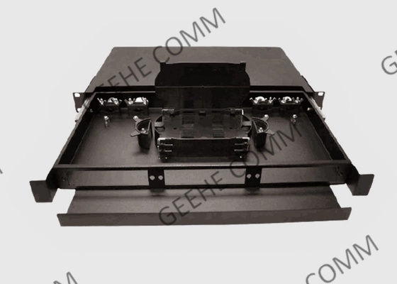 1 12 LC-UPC tresses unimodaux gauches du panneau 900um de correction et d'épissure de bâti de support de RU