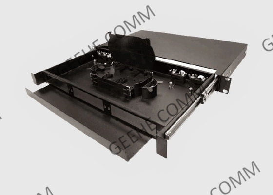 1 12 LC-UPC tresses unimodaux gauches du panneau 900um de correction et d'épissure de bâti de support de RU