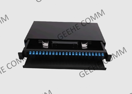 24 tableaux de connexions gauches du bâti de support d'adaptateur de Sc UPC 1U pour Data Center