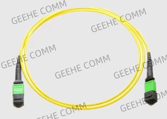 Femelle d'OM2 3.0MM au câble femelle de fibre de MTP MPO