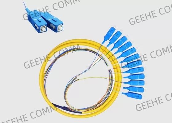 Sc UPC 12 creuse le tresse de corde de correction de G652D G657A1