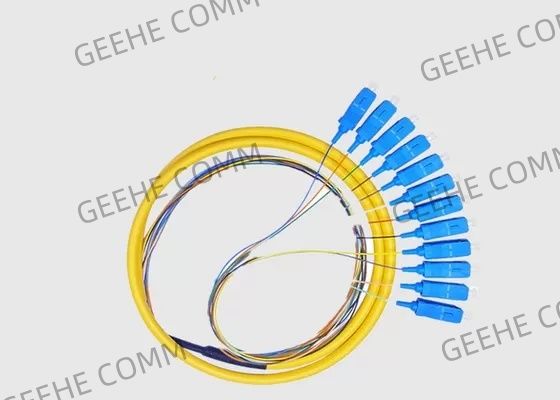 Sc UPC 12 creuse le tresse de corde de correction de G652D G657A1