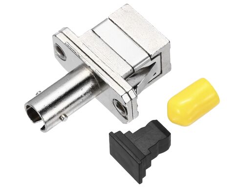 St à plusieurs modes de fonctionnement de corps en plastique à l'adaptateur optique de fibre de duplex de Mâle-mâle de Sc