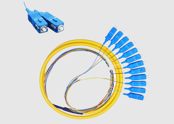 Sc UPC 12 creuse le tresse de corde de correction de G652D G657A1