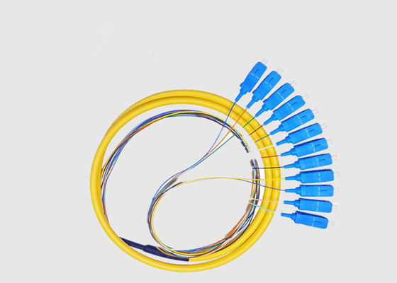 Sc UPC 12 creuse le tresse de corde de correction de G652D G657A1