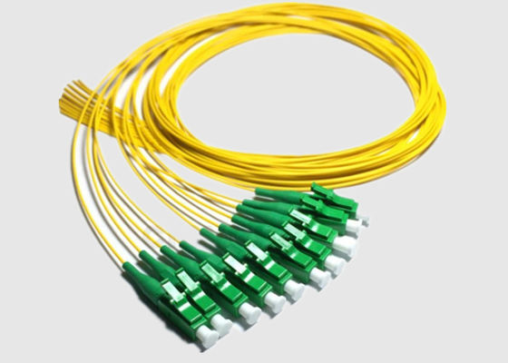 12 tresse optique standard de fibre du support OS2 LC RPA 9/125μm