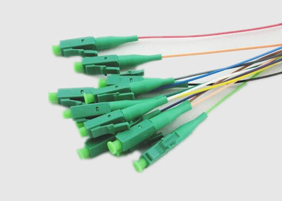 12 tresse optique standard de fibre du support OS2 LC RPA 9/125μm