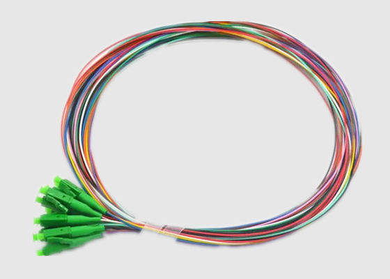 Tresse de Sc UPC des noyaux LSZH 0.9mm du mode unitaire 12