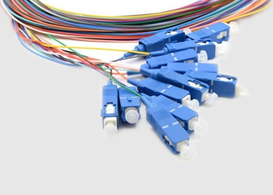 Tresses optiques multi extérieurs de fibre de Sc de la fibre 1m du noyau 12