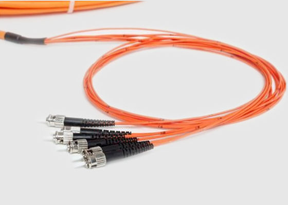 Mode unitaire 9/125um 3M Fiber Optic Pigtail de St UPC de 6 noyaux