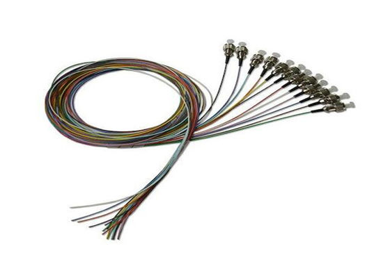 12 la couleur de la fibre 12 éventent le tresse de FC 2M Single Mode Fiber