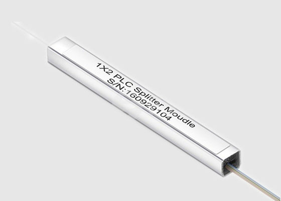 Type en acier diviseur nu de tube de PLC 1x4 de FTTH