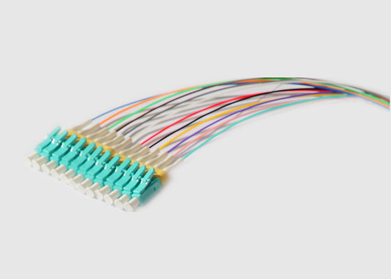 Le mode multi 12 creuse 0.9mm MPO au câble d'évasion de LC