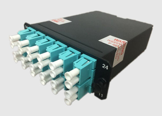 cassette à plusieurs modes de fonctionnement du duplex 50/125 MTP de 40Gb OM3 2x MPO-12
