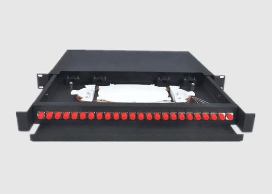 Tableau de connexions optique gauche de fibre de FC/UPC 48