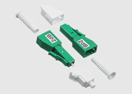 Femelle du système LC/APC de DWDM à l'atténuateur optique de fibre du mâle 15dB